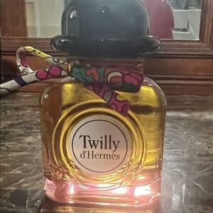 Hermes Twilly d'Hermès Perfume Bottle with Multicolor Scarf